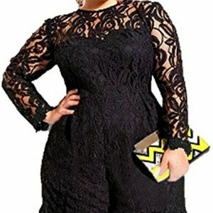 Lace romper